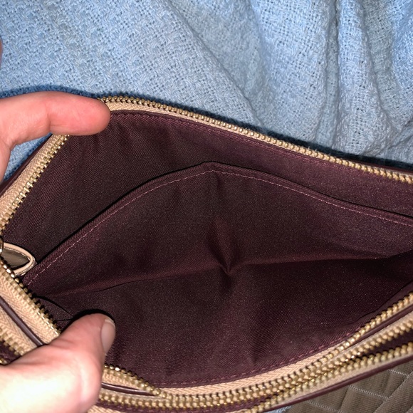 NWOT Coach Double Zip Wristlet - Picture 4 of 8